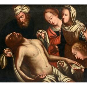 Compianto su Cristo morto - Francesco Rizzo da Santacroce(1485-1545) Bottega