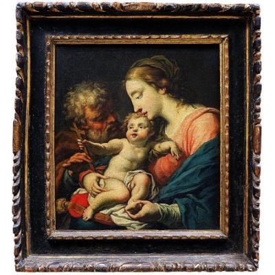 Sainte Famille   Pietro Liberi  (Padua 1605-Venezia1687) 