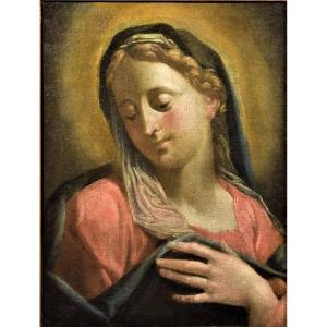  Vierge annoncée  - Francesco de Mura (Naples 1696-1782) atelier 