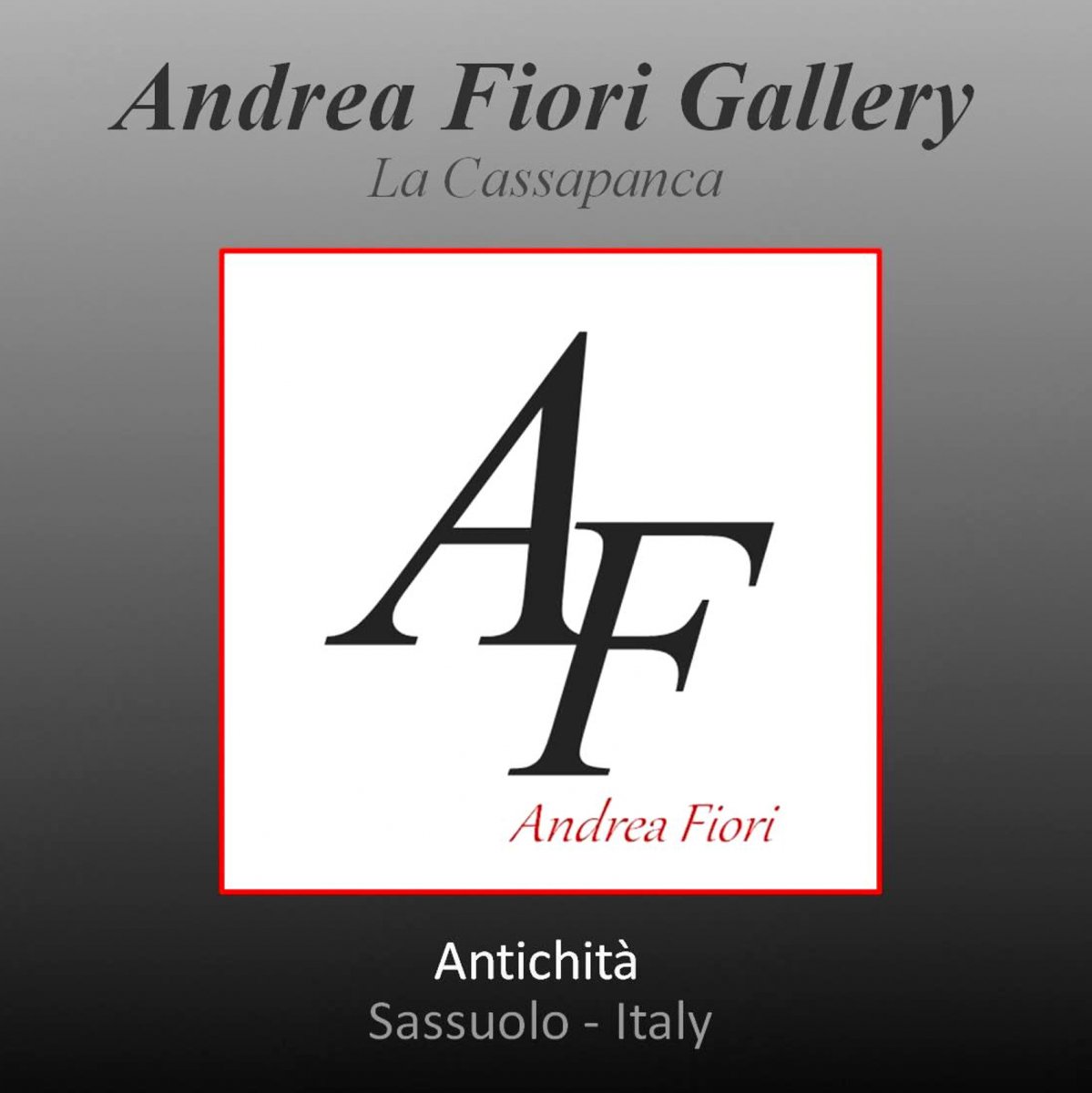 Andrea Fiori Gallery - La Cassapanca