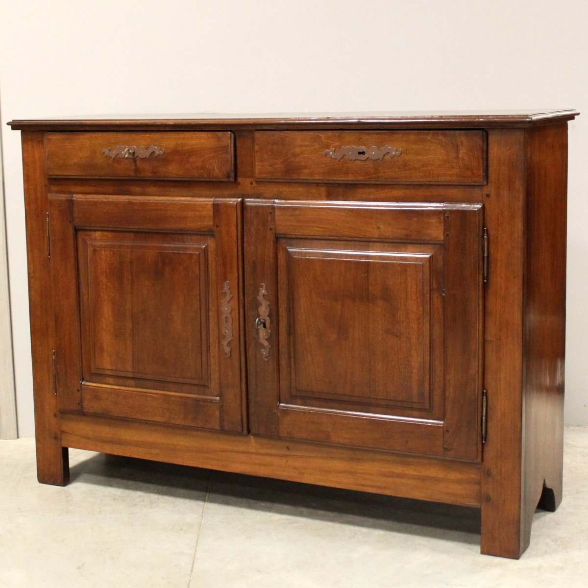Antica credenza in noce -  18°secolo-photo-2