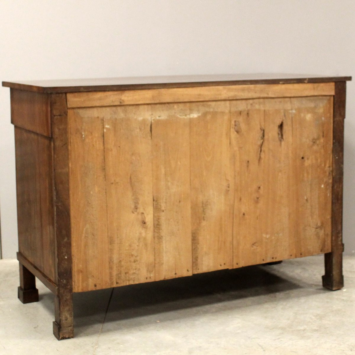 Antica credenza Impero in noce - Italia 19°secolo Bologna-photo-6