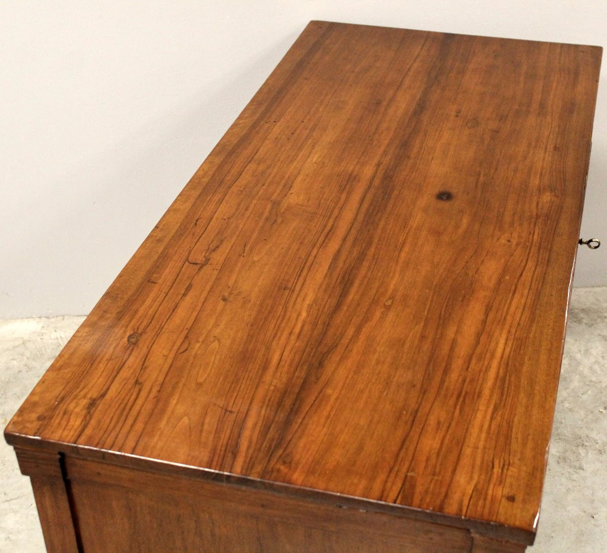 Antica scrivania Luigi XVI in noce - Italia 18°secolo-photo-3