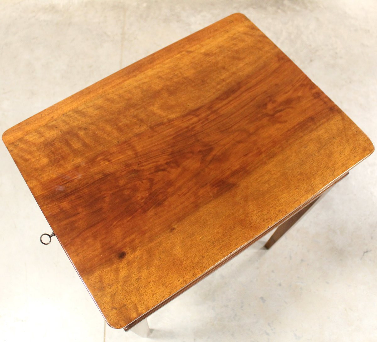 Antico tavolino Luigi XVI in noce - Italia 18°secolo-photo-6