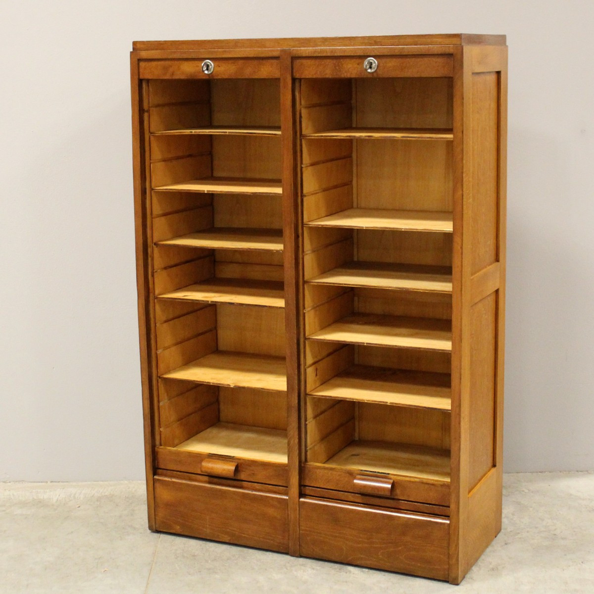 Antico classificatore serranda archivio schedario-photo-1