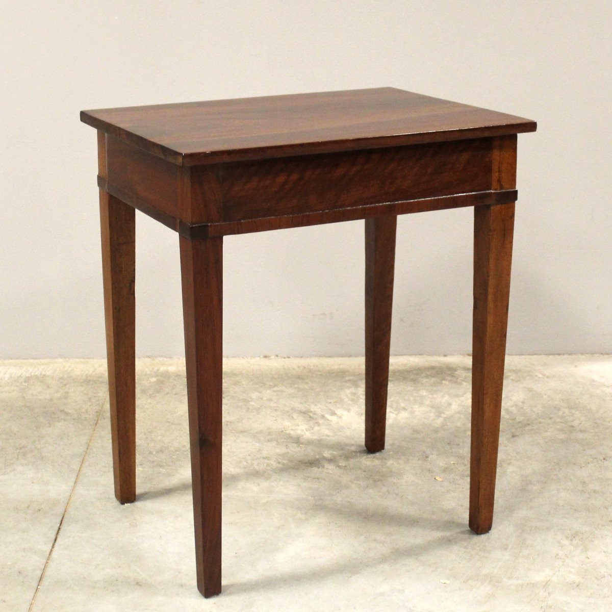 Antico tavolino Direttorio in noce - Italia 19°secolo-photo-7