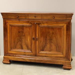 Antica credenza cappuccina Luigi Filippo in noce - 19°secolo