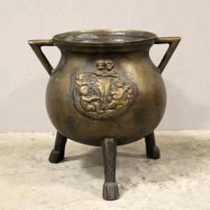 Antico Vaso in bronzo 10,8 kg. - Italia 19°secolo
