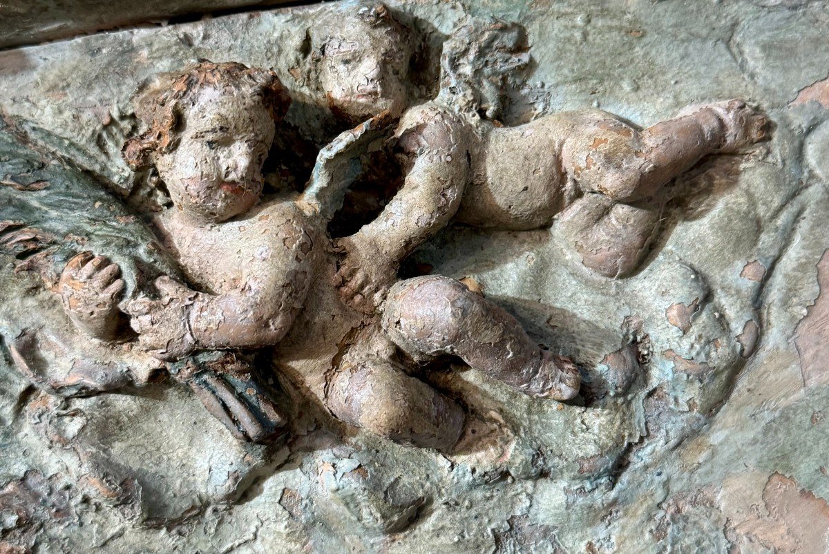 FUGA IN EGITTO - TERRACOTTA POLICROMA - ATTR. F. SCANDELLARI-photo-4