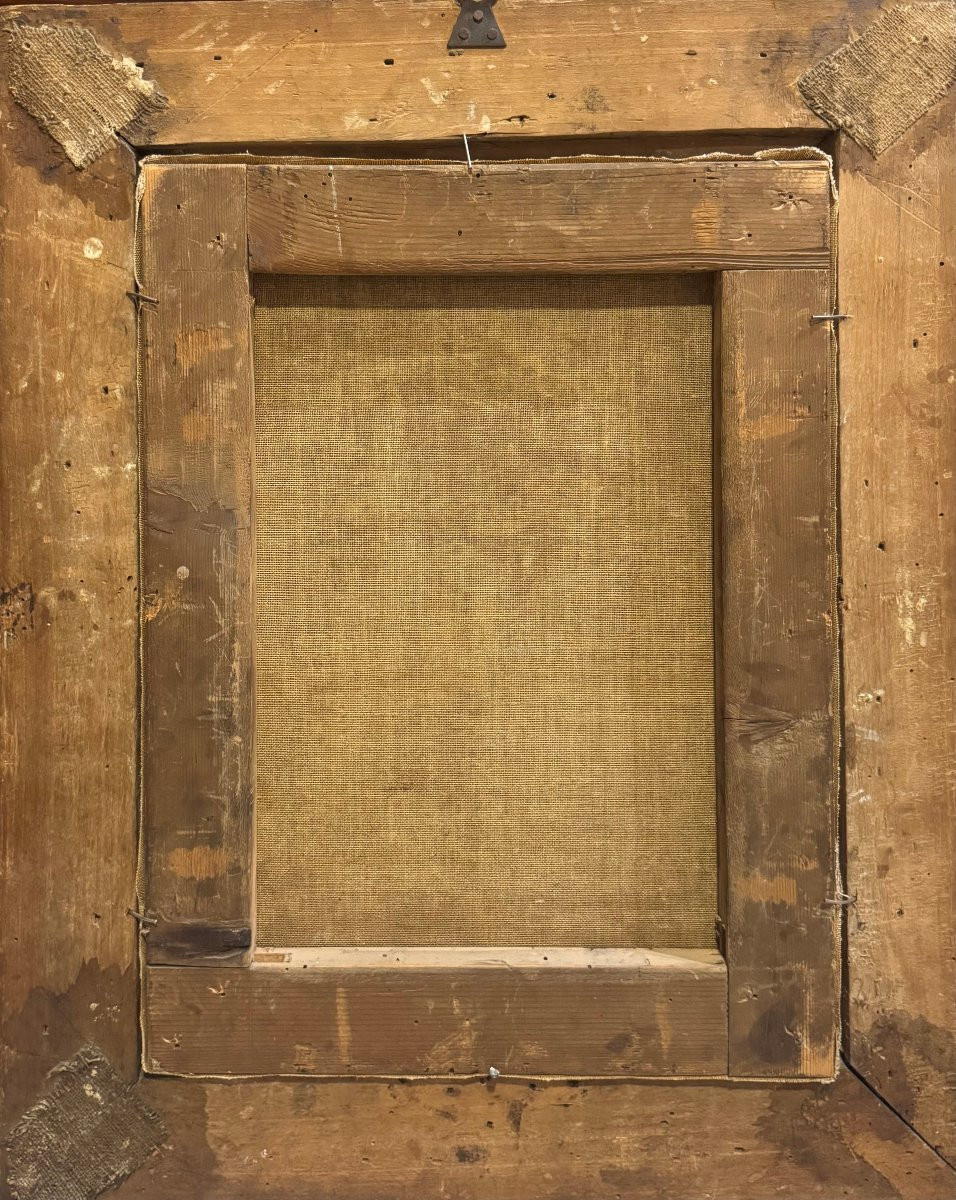 DIPINTO SU TELA " MADONNA - VERGINE MARIA " - XVII SECOLO.-photo-2