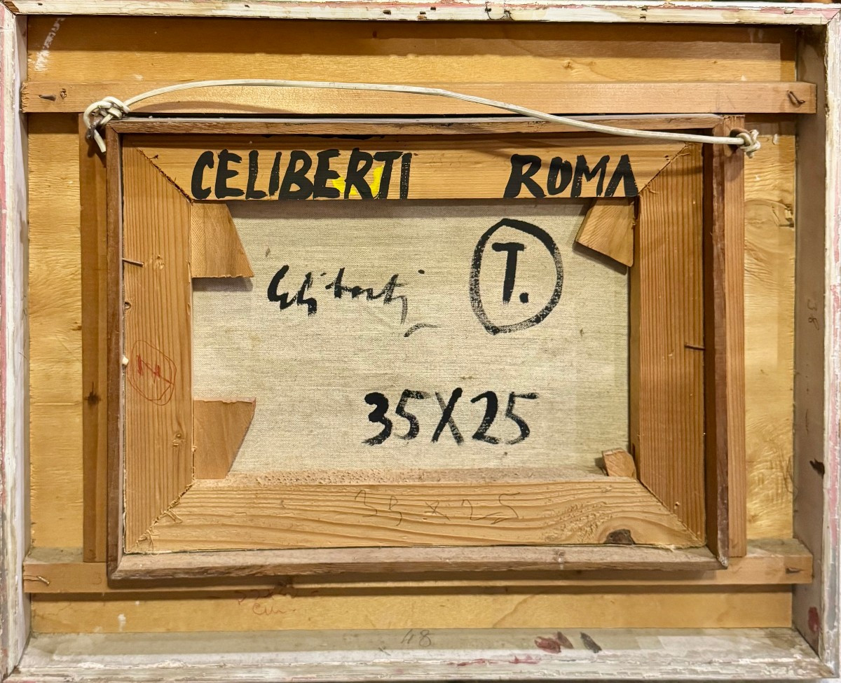Giorgio Celiberti - Composizione astratta - anni '60-photo-4