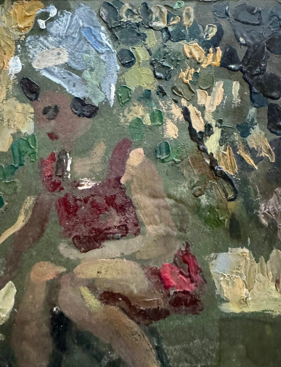 CARLO CORSI - Ritratto di bambina seduta - XX secolo-photo-3