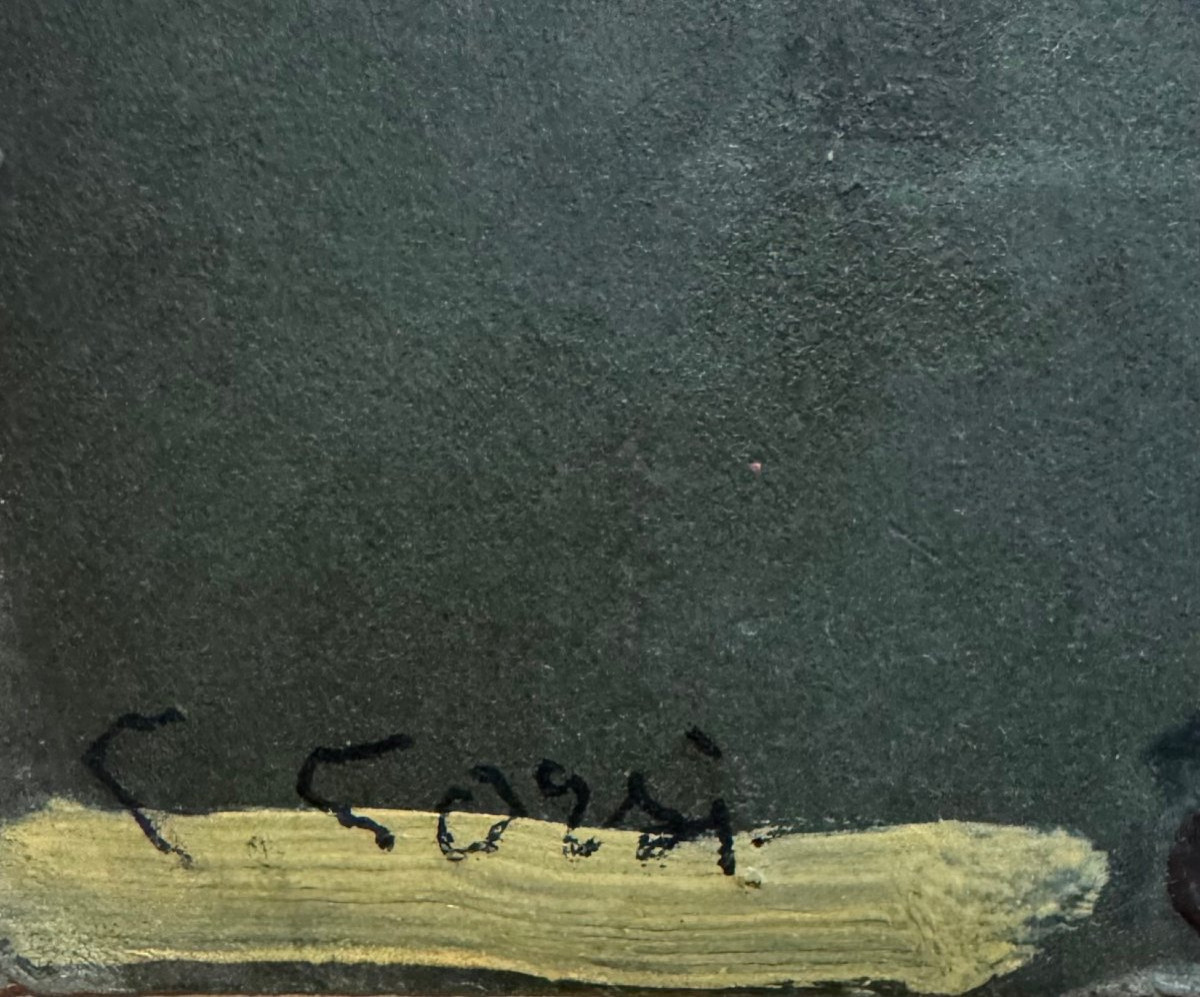 CARLO CORSI - Ritratto di bambina seduta - XX secolo-photo-2