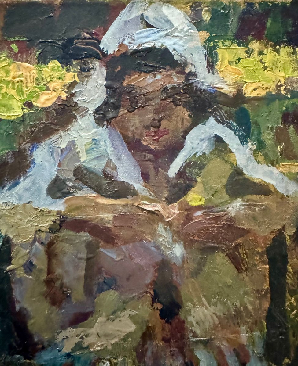 CARLO CORSI - Ritratto di ragazza - XX secolo-photo-3