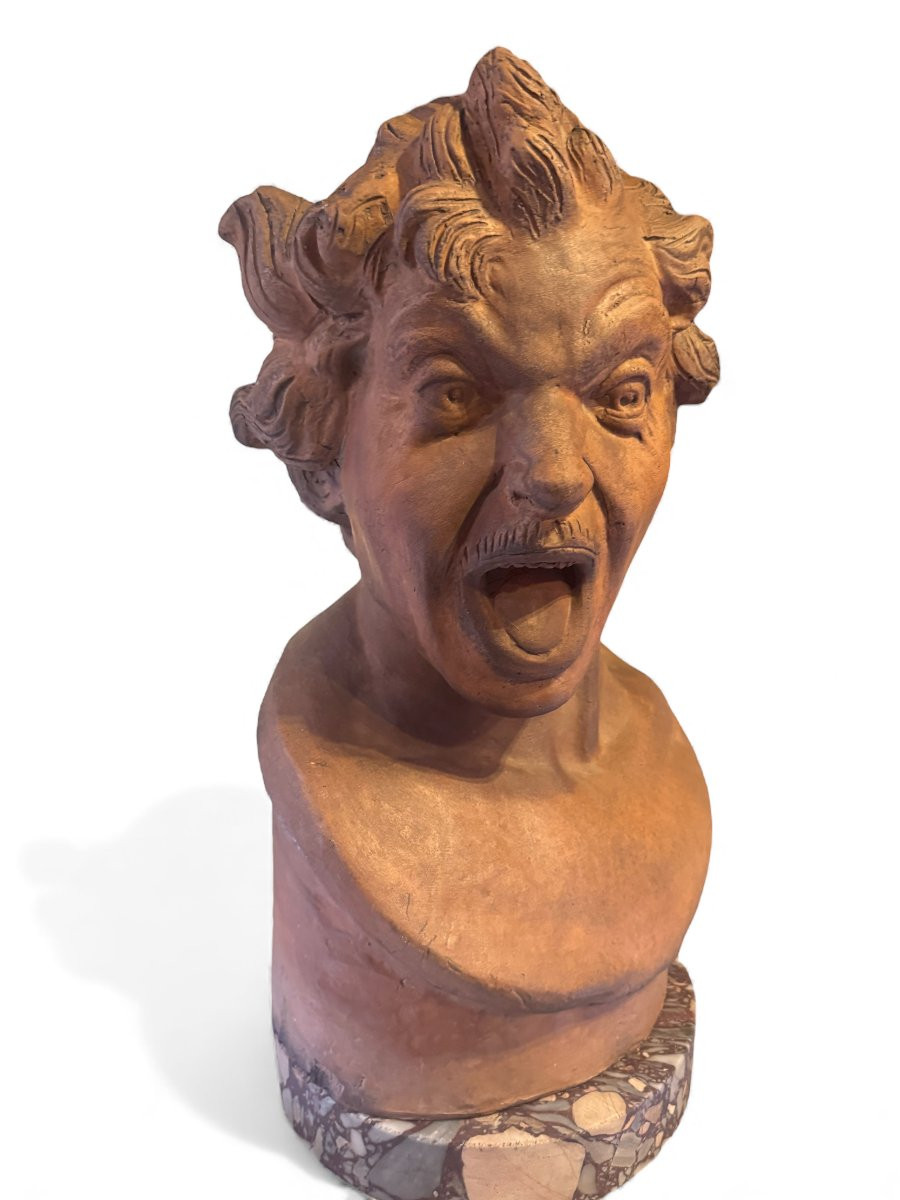 “Anima Dannata” busto in terracotta da Gian Lorenzo Bernini-photo-3