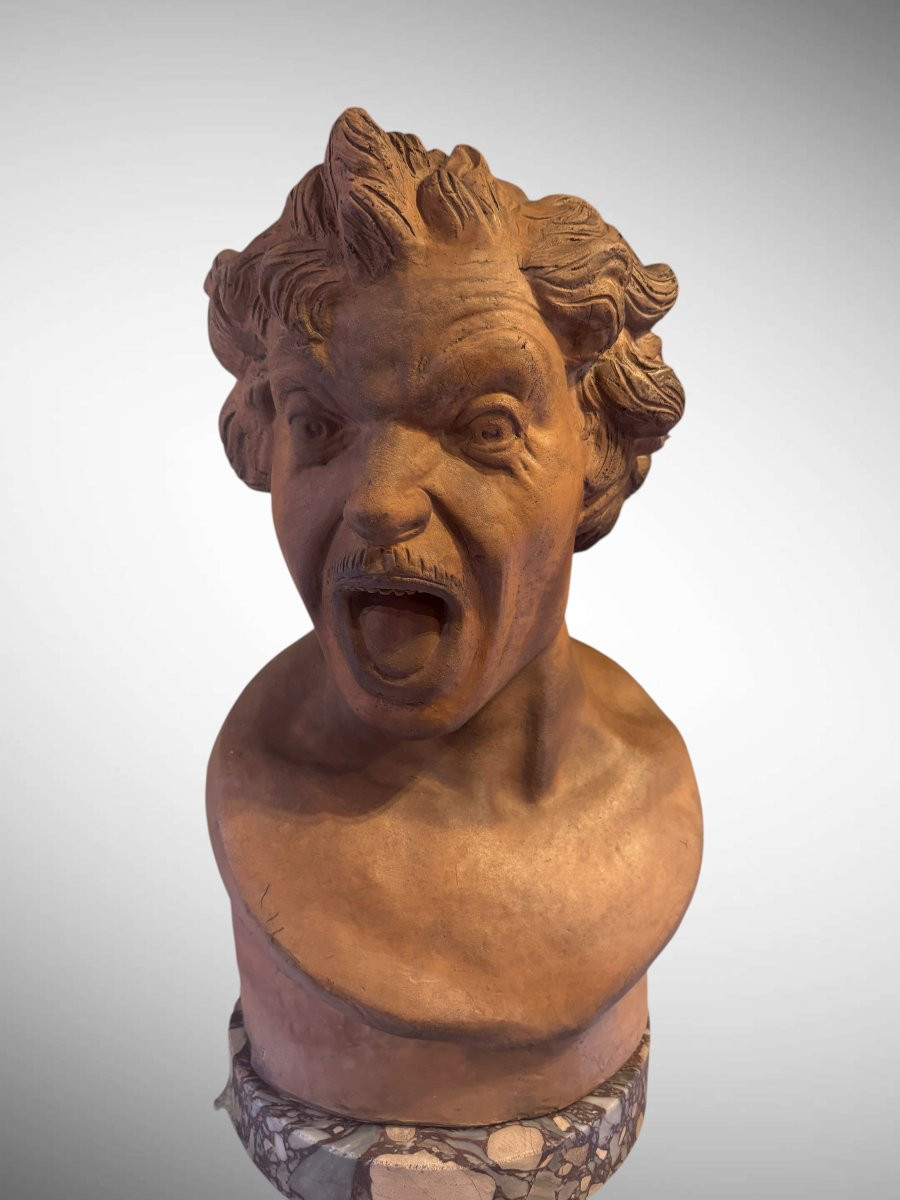 “Anima Dannata” busto in terracotta da Gian Lorenzo Bernini-photo-4