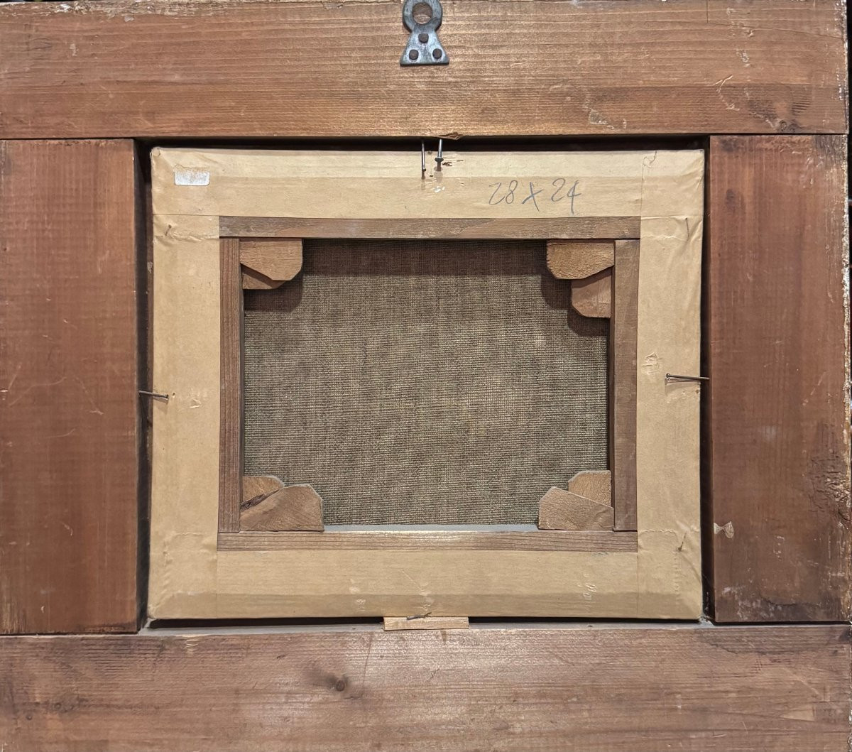 Battaglia, Jacques Courtois, dipinto ad olio su tela-photo-2