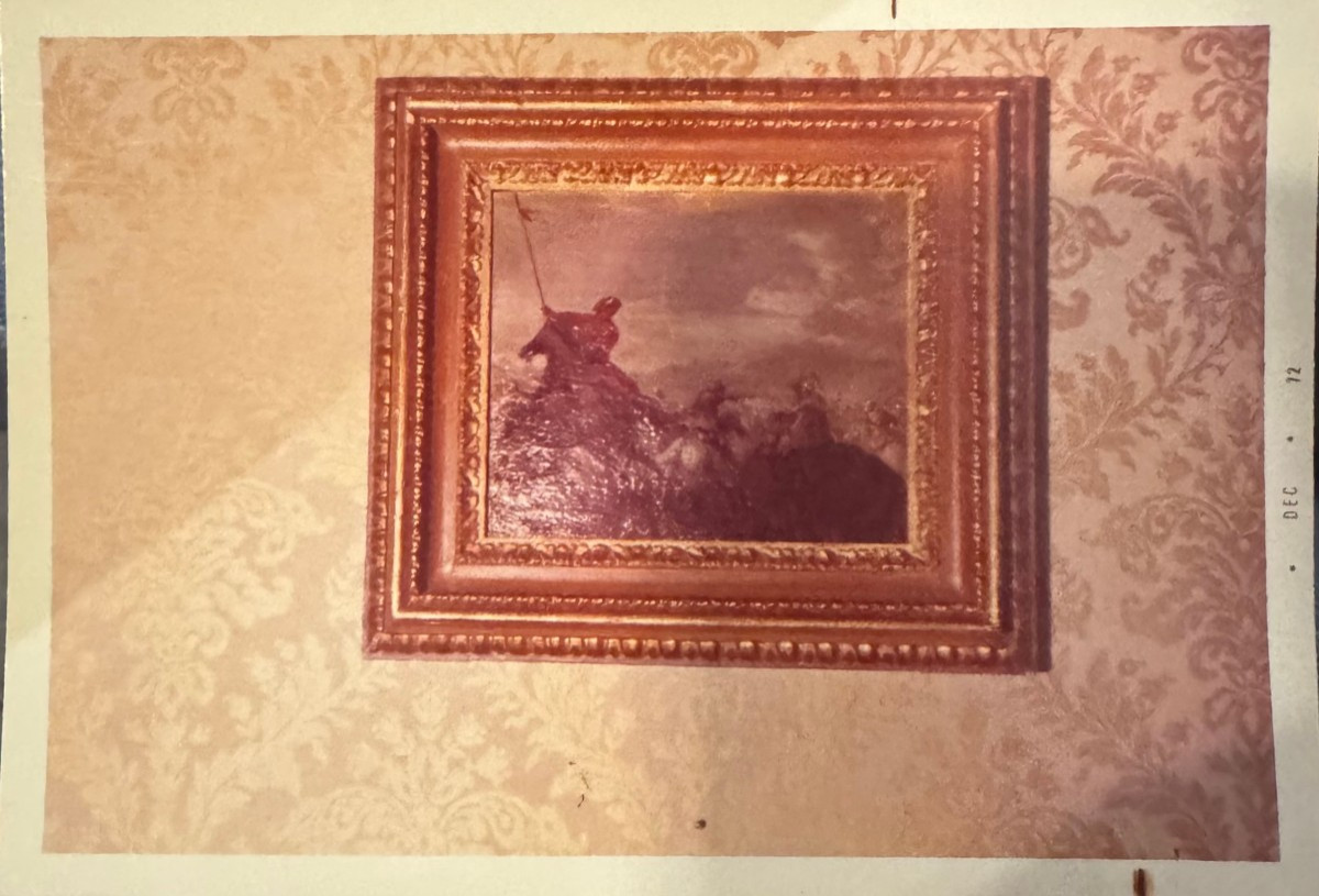 Battaglia, Jacques Courtois, dipinto ad olio su tela-photo-4