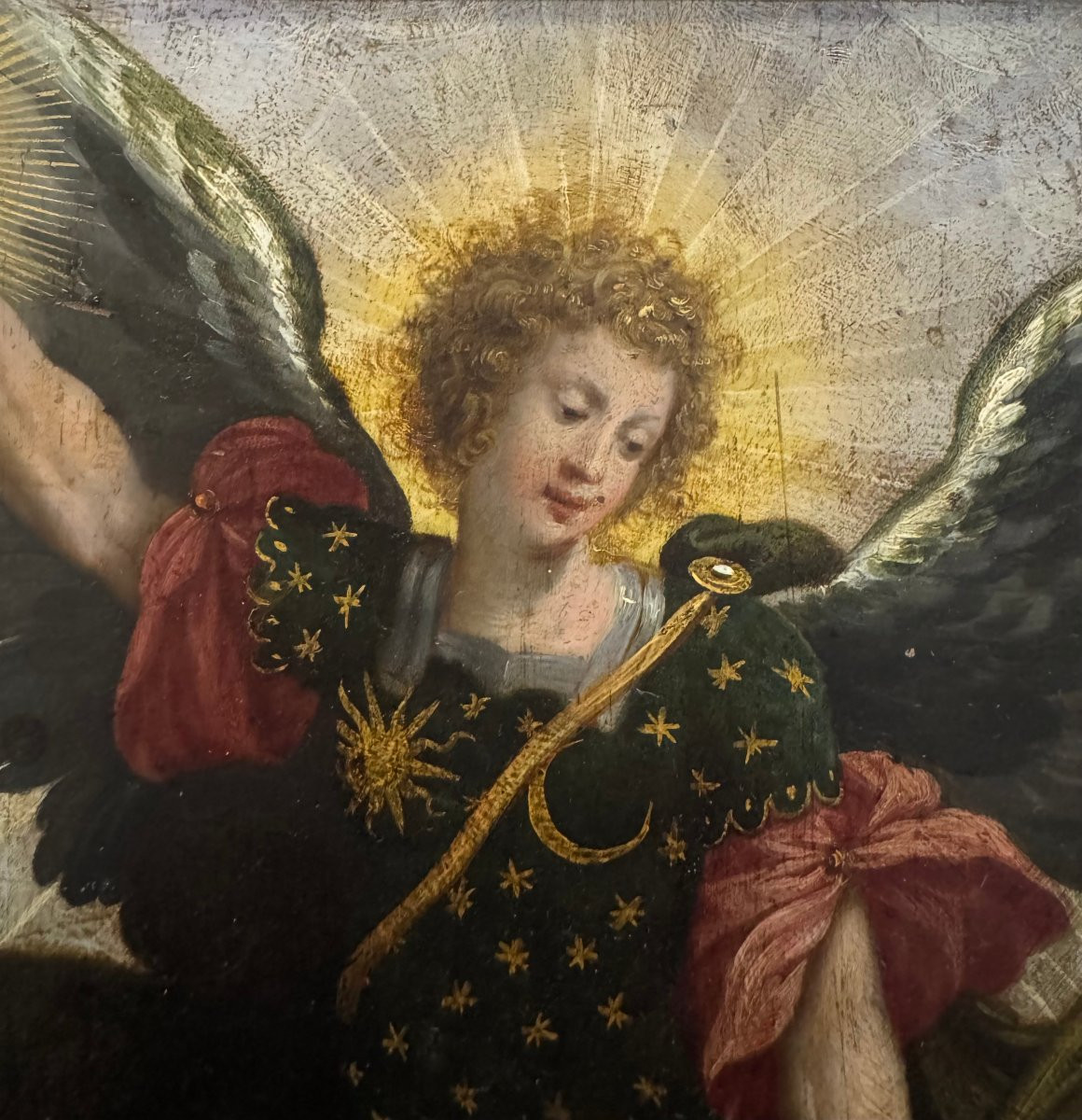 SAN MICHELE ARCANGELO VITTORIOSO- DIPINTO SU RAME - Bernardino Cesari-photo-3