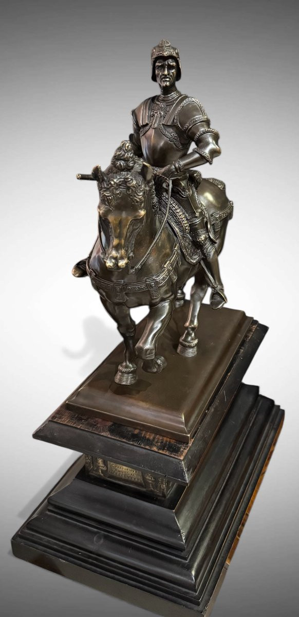 Monumento equestre in bronzo a Bartolomeo Colleoni, da Andrea del Verrocchio-photo-2