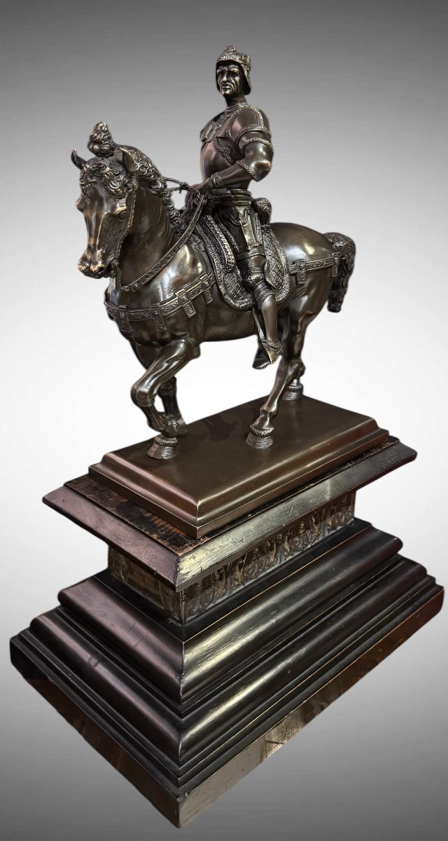 Monumento equestre in bronzo a Bartolomeo Colleoni, da Andrea del Verrocchio-photo-2