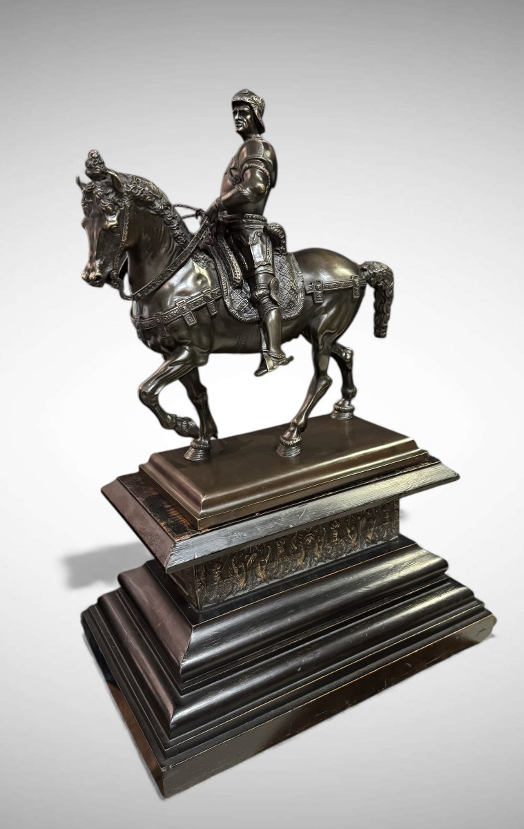 Monumento equestre in bronzo a Bartolomeo Colleoni, da Andrea del Verrocchio