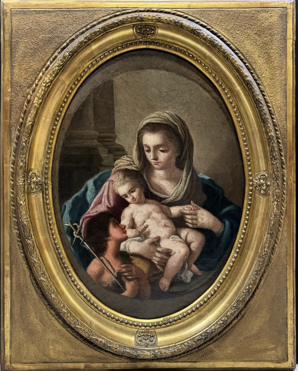 “Madonna col Bambino e San Giovannino” -  XVIII secolo