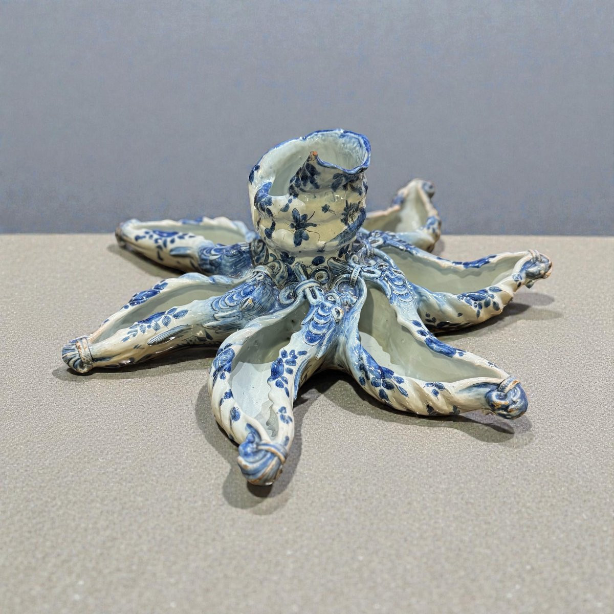 CANTAGALLI - CENTROTAVOLA O FIORIERA IN CERAMICA-photo-3