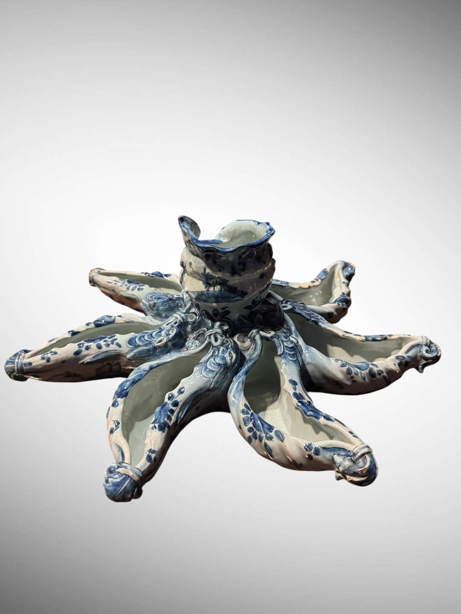 CANTAGALLI - CENTROTAVOLA O FIORIERA IN CERAMICA-photo-4