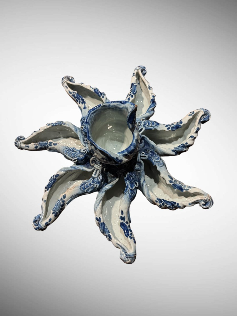 CANTAGALLI - CENTROTAVOLA O FIORIERA IN CERAMICA-photo-1