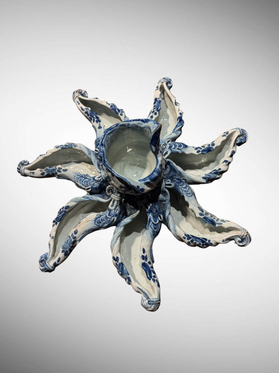 CANTAGALLI - CENTROTAVOLA O FIORIERA IN CERAMICA-photo-5