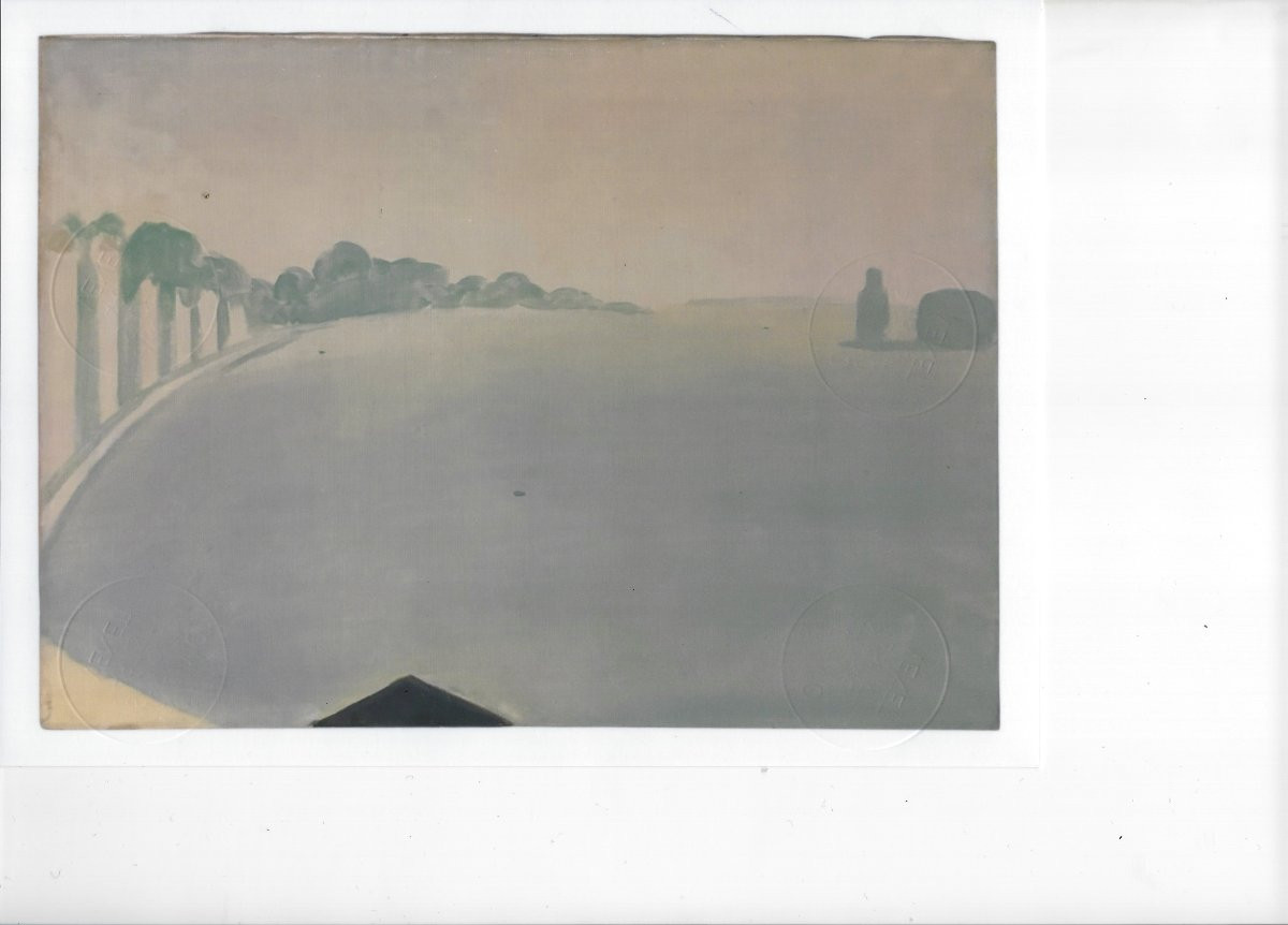 VIRGILIO GUIDI - Bacino di San Marco a Venezia 1958 --photo-1