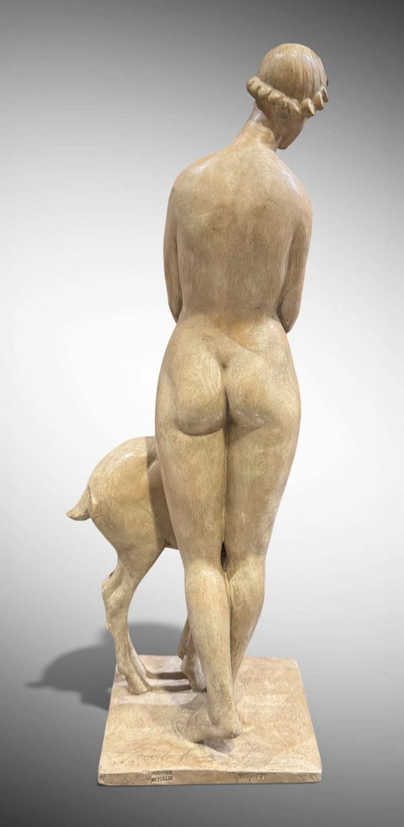 GUIDO CACCIAPUOTI - FAUNESSA CON CAPRIOLO-photo-2