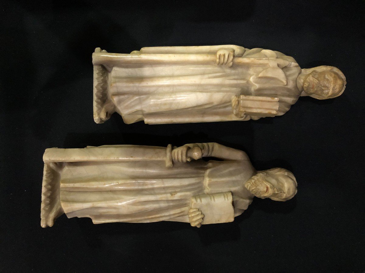 S. Paolo Et S. Mattia - Statues En Marbre De La Fin Du XVIe SiÈcle-photo-5