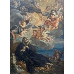 SAN FRANCESCO SAVERIO - DIPINTO SU TELA XVII secolo