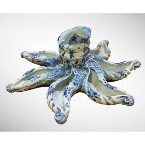 CANTAGALLI - CENTROTAVOLA O FIORIERA IN CERAMICA