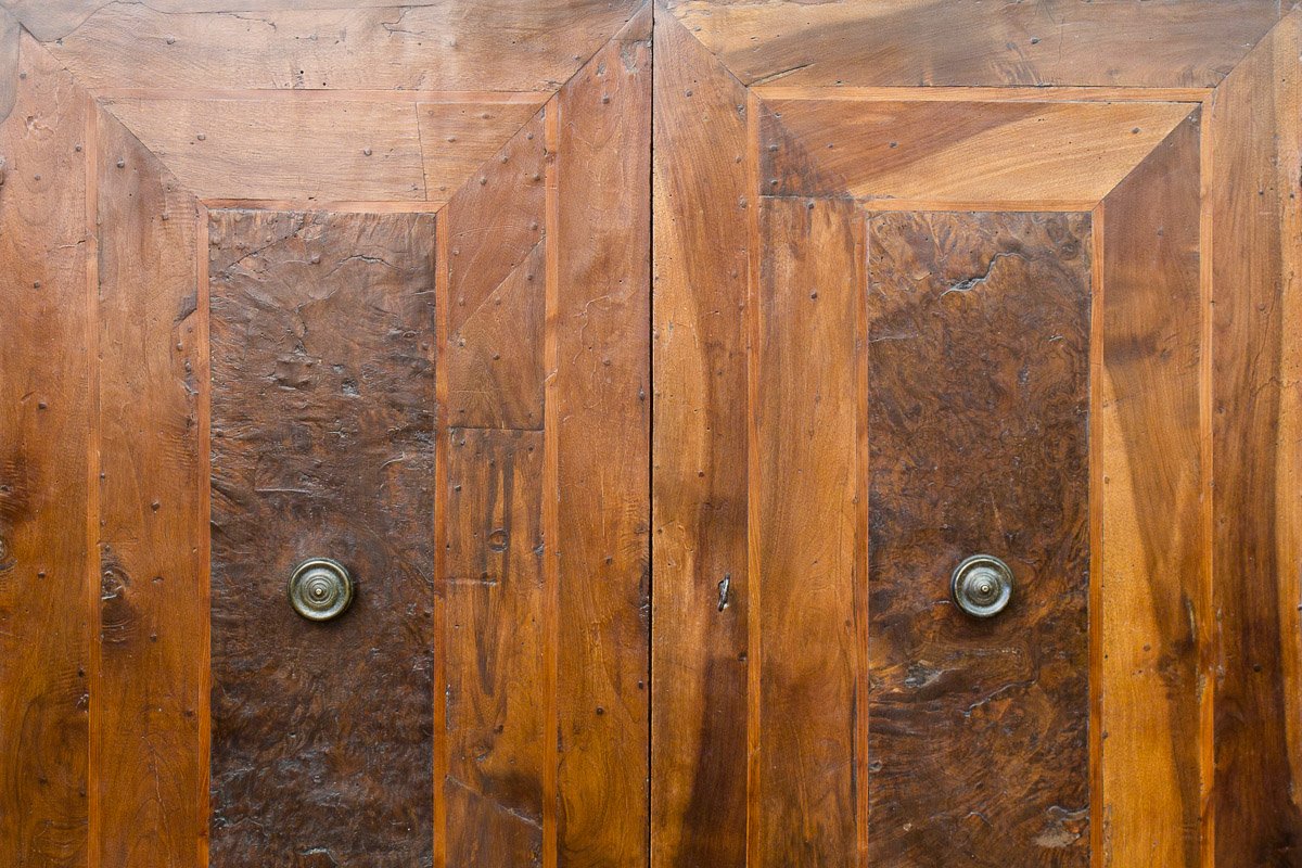 Ante antiche in legno di noce, Toscana, seconda metà del Cinquecento-photo-2