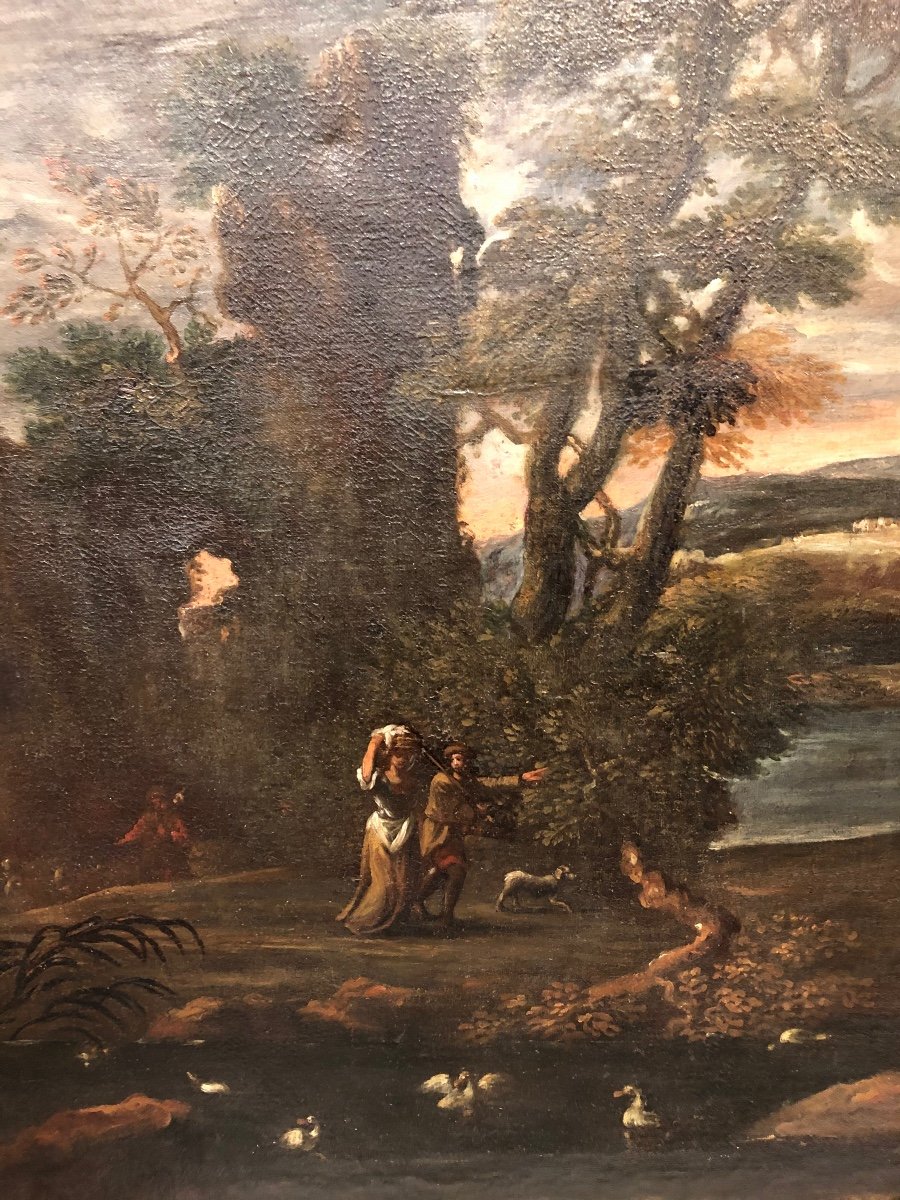 Olio su tela XVIII secolo-photo-1