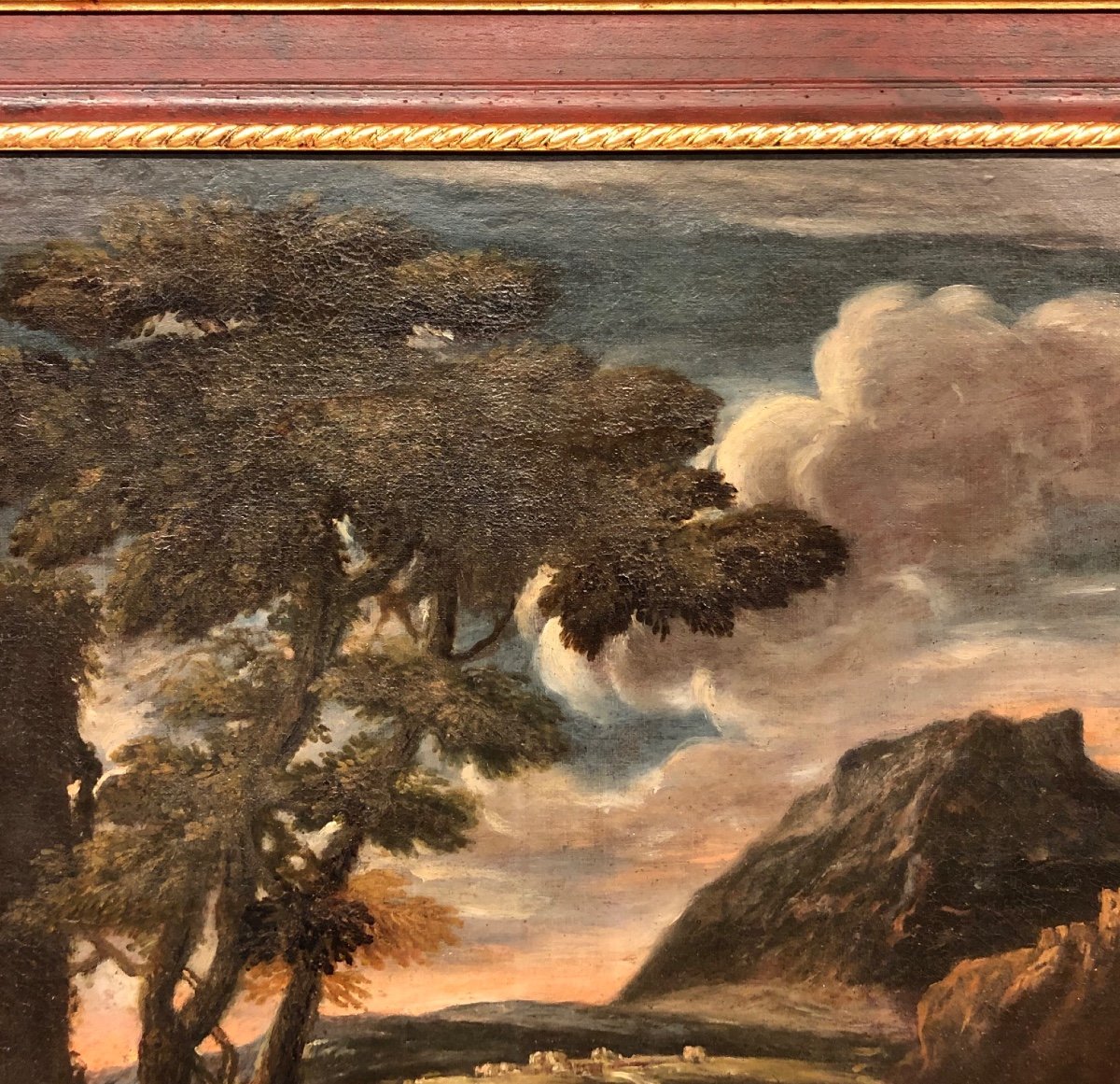 Olio su tela XVIII secolo-photo-3