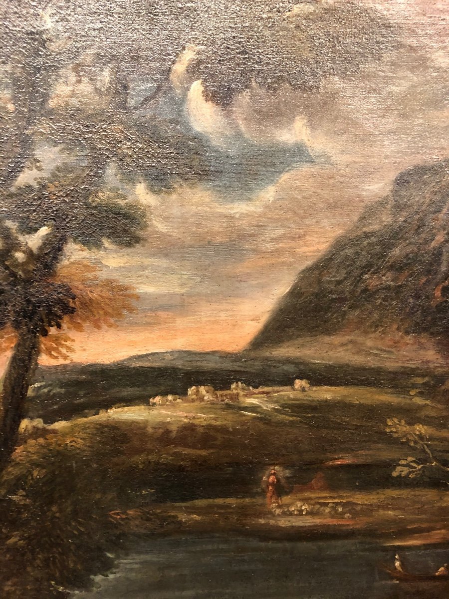 Olio su tela XVIII secolo-photo-5