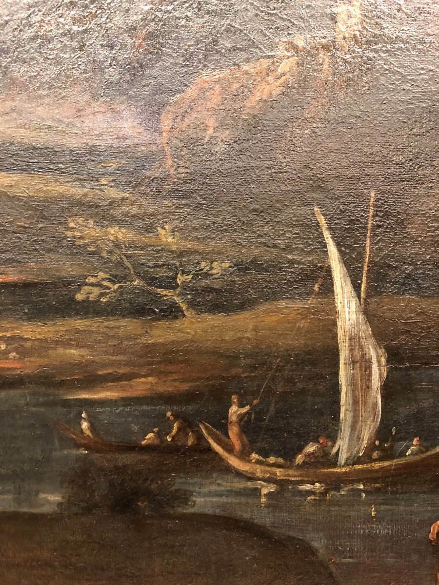 Olio su tela XVIII secolo-photo-6