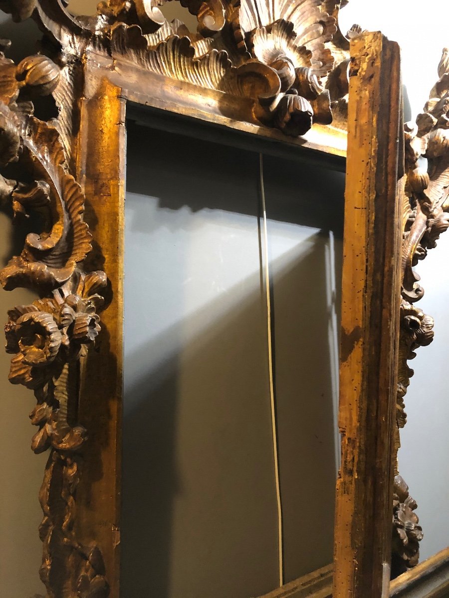 Specchiera con segreto XVIII secolo-photo-2