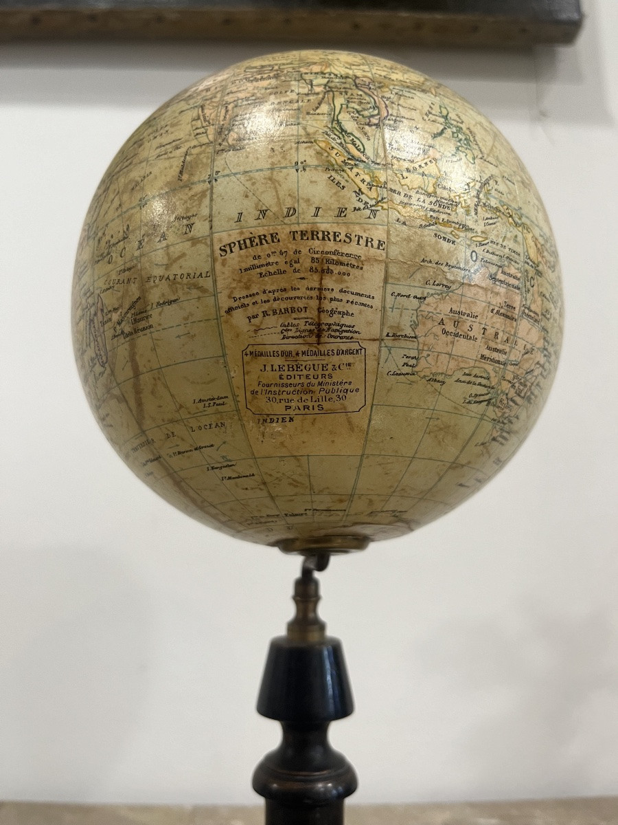 Mappamondo anno 1900 circa-photo-2