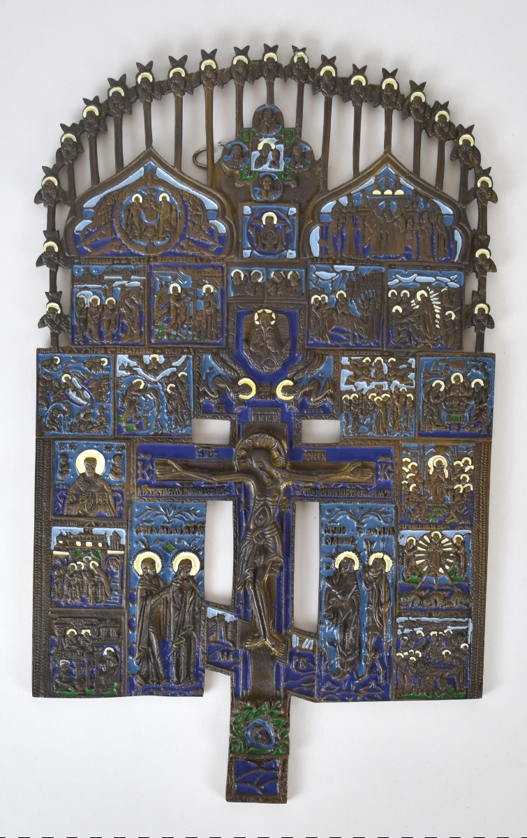 Crocifisso Russia del XIX secolo