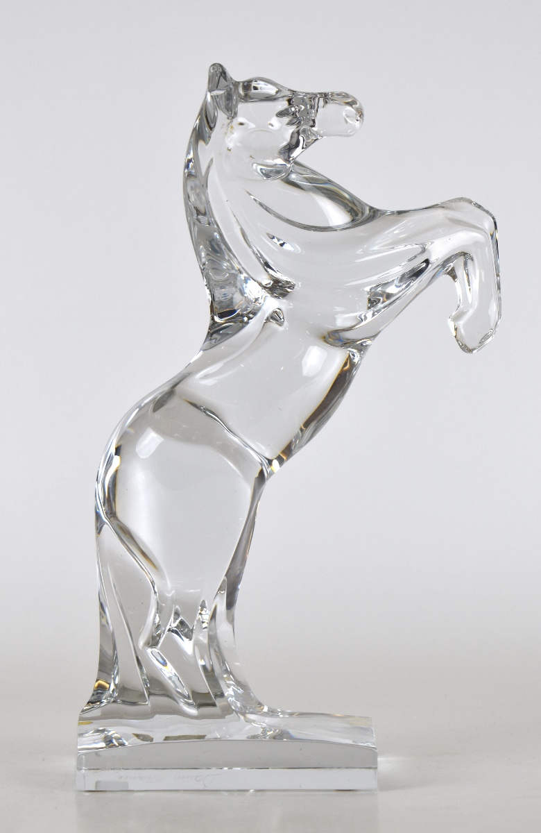 Daum, Francia Cavallo scultura 
