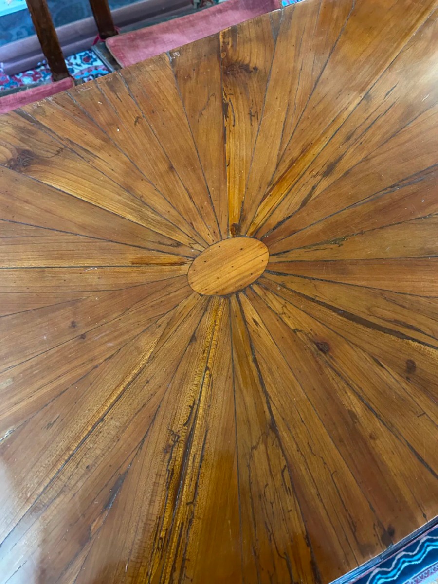 Cassettone a mezza luna, sec. XVIII-photo-3