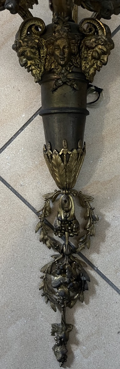 Appliques in bronzo del sec. XIX-photo-2