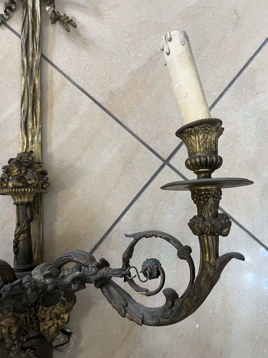 Appliques in bronzo del sec. XIX-photo-2