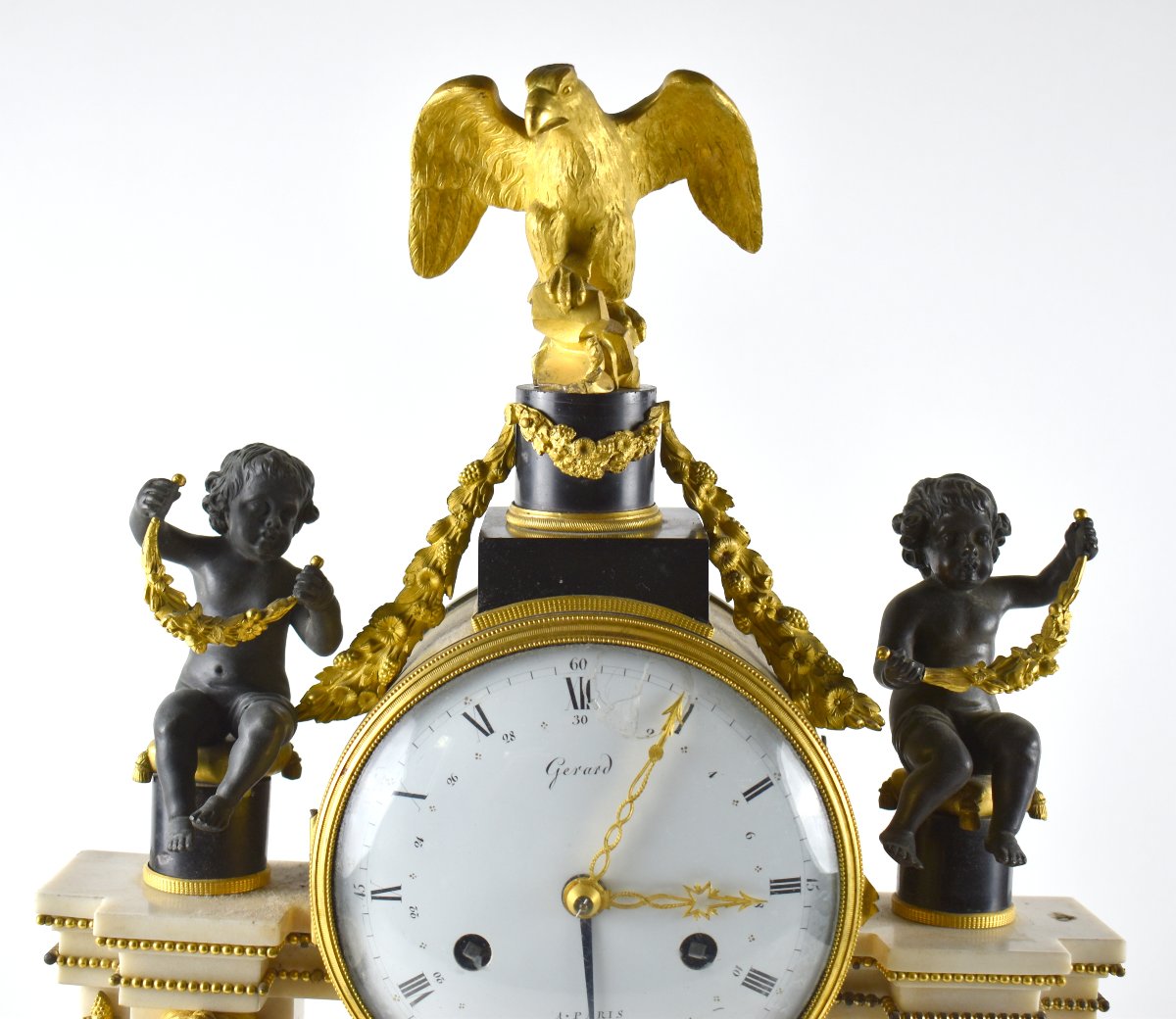 Orologio da camino, Francia, fine XVIII secolo -photo-4