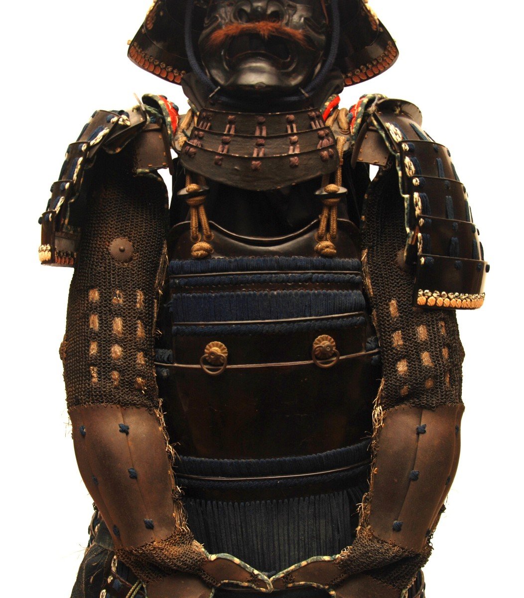 Armure De Samouraï Japonais  Fin XVIIe - Début XVIIIe Siècle-photo-3